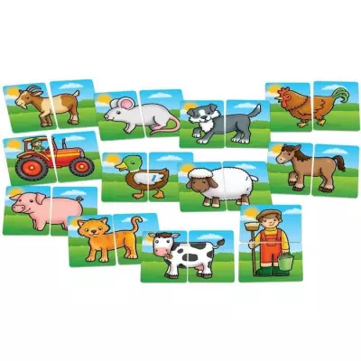Jeu de paires La basse-cour ORCHARD - Pour enfant de 18 mois et plus Jeu de paires La basse-cour ORCHARD - Pour enfant de 18 mois et plus