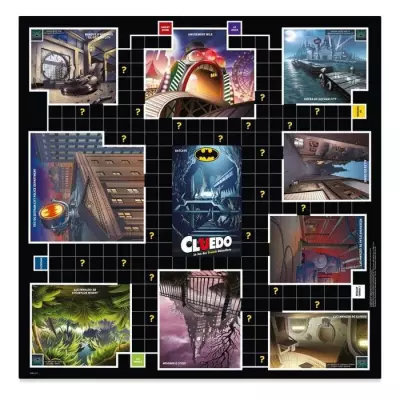 Cluedo Batman: Jeu de société passionnant - 41x27x6 cm