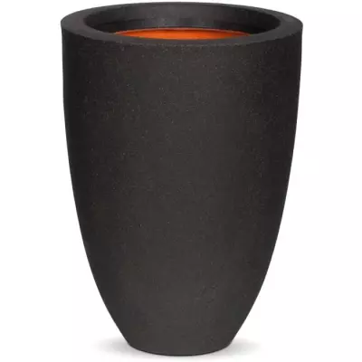 Jardinière Urban Smooth 26x36cm Noir : élégance moderne