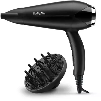 Sèche-cheveux BaByliss D572DE Turbo Smooth 2200 - Technologie Ionique et Céramique Sèche-cheveux BaByliss D572DE Turbo Smooth 2200 - Technologie Ionique et Céramique