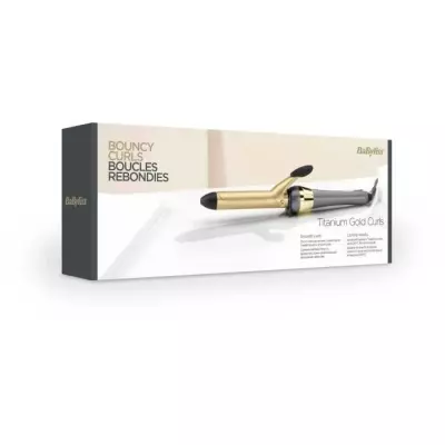 Boucleur Berry Crush Tong 25mm - BABYLISS - 2524PE - Titan-céramique