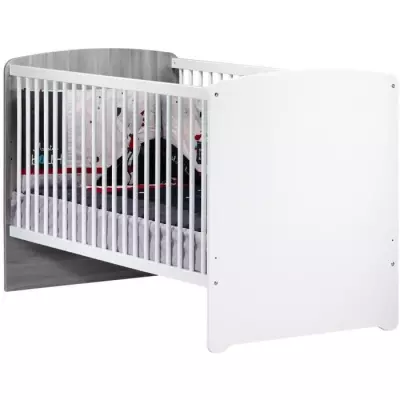 Lit bébé évolutif Nao - 140 x 70 cm - Blanc
