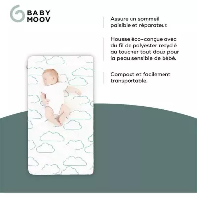 Matelas de voyage Cosy'Lite Nomad 60x120cm - Confort éco-conçu