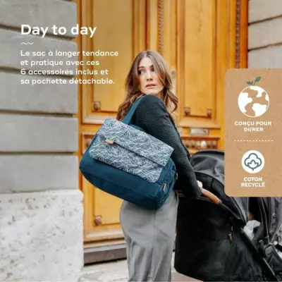 Sac à langer Babymoov Day to Day - Pratique et stylé, 23L !
