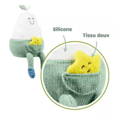Veilleuse silicone BADABULLE BERTILLE - Lumière douce