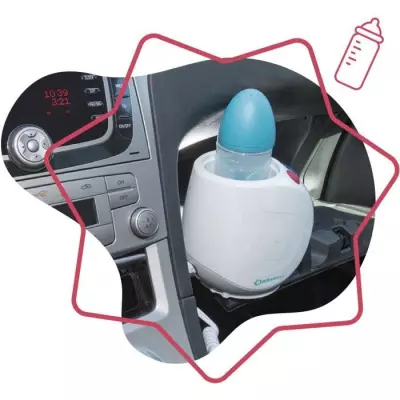 Chauffe-biberon pratique pour maison et voiture - BADABULLE
