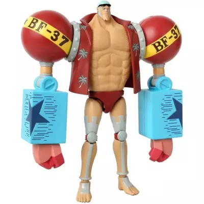 Figurine Anime Heroes Bandai One Piece Franky 17 cm - Miniature Personnage Figurine Anime Heroes Bandai One Piece Franky 17 cm - Miniature Personnage