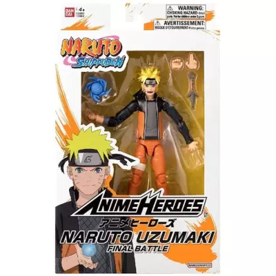 Figurine Anime Heroes Bandai Naruto Shippuden Naruto Uzumaki (Combat Final) - 17 cm Figurine Anime Heroes Bandai Naruto Shippuden Naruto Uzumaki (Combat Final) - 17 cm