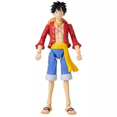 Figurine Anime Heroes - Bandai - One Piece - Luffy - 17 cm