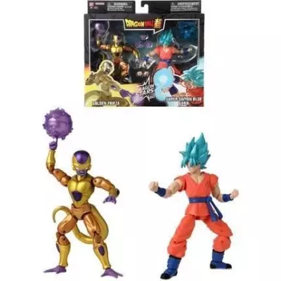 Figurine Dragon Ball Super Dragon Stars 17 cm - Golden Freezer vs Super Saiyan Blue Goku - BANDAI Figurine Dragon Ball Super Dragon Stars 17 cm - Golden Freezer vs Super Saiyan Blue Goku - BANDAI