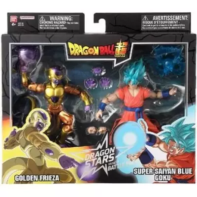 Figurine Dragon Ball Super Dragon Stars 17 cm - Golden Freezer vs Super Saiyan Blue Goku - BANDAI Figurine Dragon Ball Super Dragon Stars 17 cm - Golden Freezer vs Super Saiyan Blue Goku - BANDAI