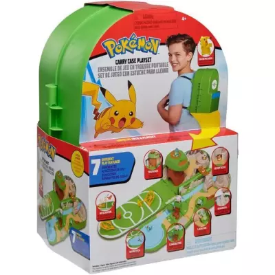 Sac à dos du dresseur Pokémon avec figurine Pikachu - BANDAI