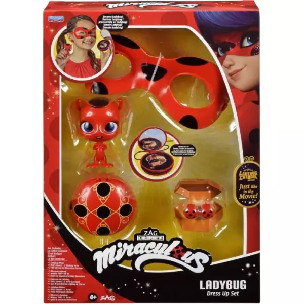 BANDAI Miraculous Ladybug - Set de déguisement transformation Ladybug