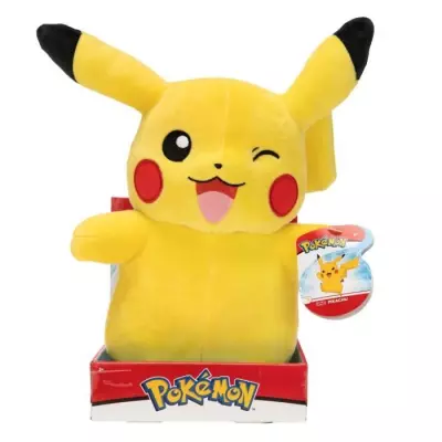 Peluche Pikachu Pokémon 30 cm - Doux et Mignon! Peluche Pikachu Pokémon 30 cm - Doux et Mignon!