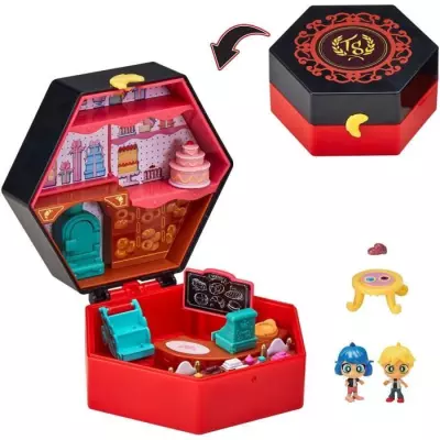 Figurines Miniatures Miraculous Ladybug - Boulangerie Chibi avec Marinette et Adrien - P50551 Figurines Miniatures Miraculous Ladybug - Boulangerie Chibi avec Marinette et Adrien - P50551