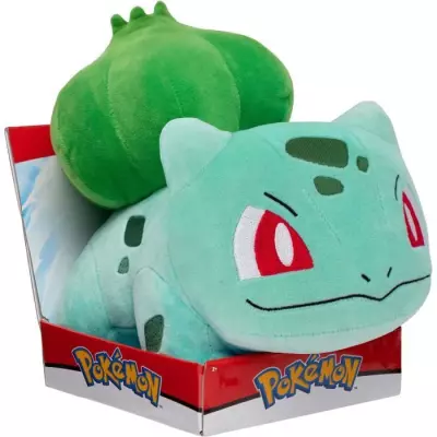 Peluche BANDAI Pokémon Bulbizarre 30 cm: douceur et tendresse Peluche BANDAI Pokémon Bulbizarre 30 cm: douceur et tendresse