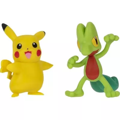 Poké Balls avec Pokémon, 6 disques d'attaques - BANDAI Poké Balls avec Pokémon, 6 disques d'attaques - BANDAI