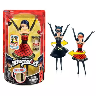 Poupée Ladybug Transformation 26 cm - BANDAI - Miraculous