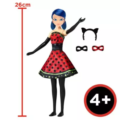 Poupée Ladybug Transformation 26 cm - BANDAI - Miraculous