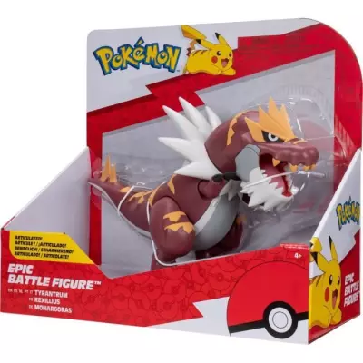 Figurine Pokémon légendaire Rexilius - 30 cm, articulée Figurine Pokémon légendaire Rexilius - 30 cm, articulée