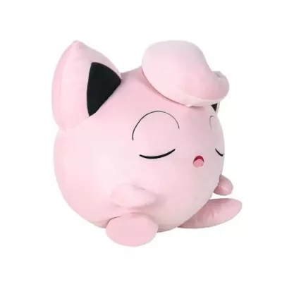 Peluche Pokémon Rondoudou (Jigglypuff) 40 cm - Douce et moelleuse Peluche Pokémon Rondoudou (Jigglypuff) 40 cm - Douce et moelleuse