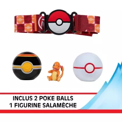 Ceinture Pokémon Clip ‘N' Go Bandai - Salamèche 5 cm Ceinture Pokémon Clip ‘N' Go Bandai - Salamèche 5 cm