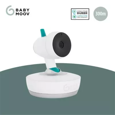 Caméra Additionnelle Motorisée 360° pour Babyphone Vidéo Yoo Moov