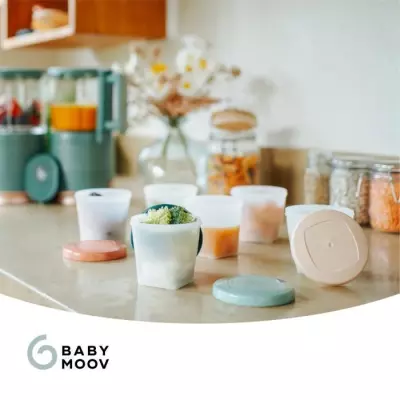 Boîtes conservation repas écologiques et pratiques - Lot de 6 - 250ml