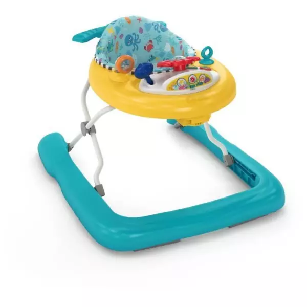 BABY EINSTEIN Trotteur sous-marin Ocean Explorers 3 en 1, Musique et Jouets interactifs, Hauteur Réglable, Pliage extra plat