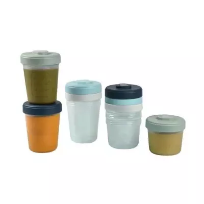 Ensemble Repas Bébé 2ème Âge 8 portions - Pratique et compact