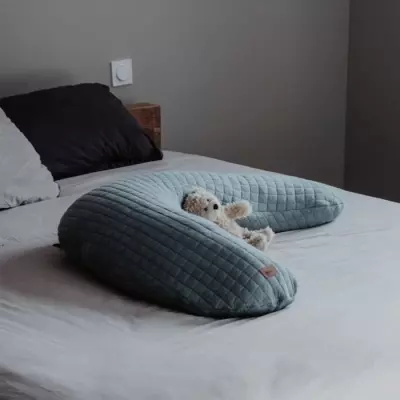 Coussin de grossesse et d'allaitement BEABA Big Flopsy™ - Fleur de coton