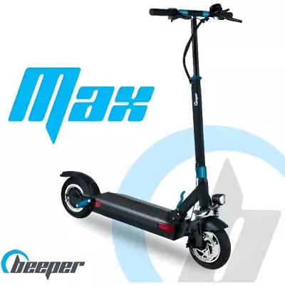 Trottinette électrique pliable - BEEPER MAX FX10-G2-26 - 500W - 10 pouces