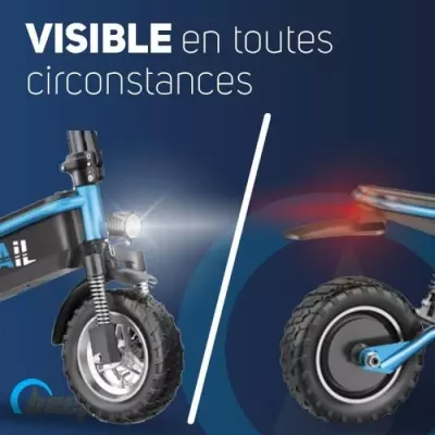 Trottinette électrique tout-terrain - BEEPER Cross 500W - 10-48V - 13Ah