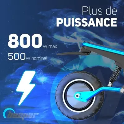 Trottinette électrique tout-terrain - BEEPER Cross 500W - 10-48V - 13Ah