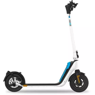 Trottinette électrique BEEPER 500W Blanche - Compacte et Puissante