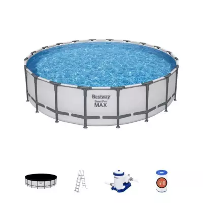 Kit Piscine BESTWAY Steel Pro Max™ - Ronde 610x132cm