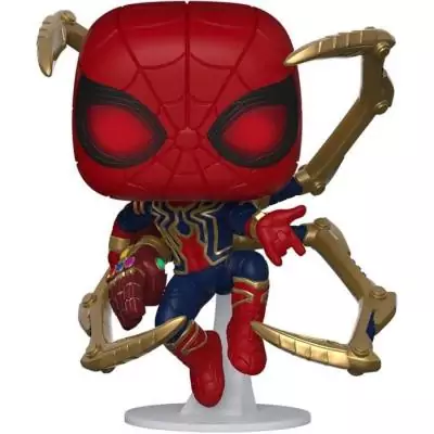 Figurine Funko Pop! Marvel : Avengers Endgame Iron Spider 574 - Tête branlante