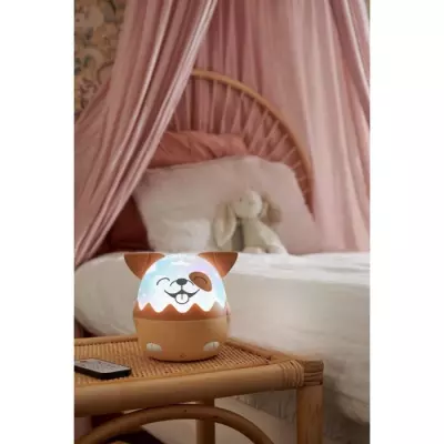 Veilleuse musicale sans fil BIGBEN - Chien - Projection 360°