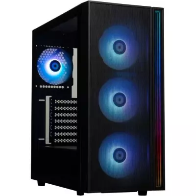 Boîtier PC BITFENIX Fang ARGB Noir - Moyen tour - Format ATX