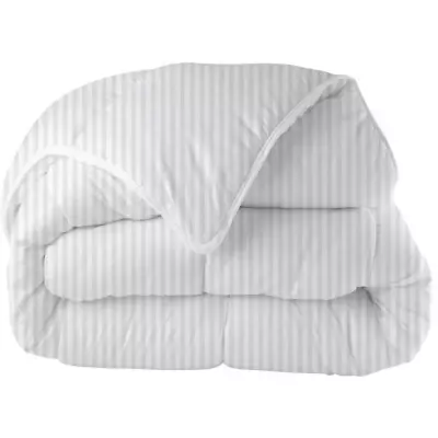 Couette chaude 240x260 cm BLANREVE PRESTIGE Multiprotection - Oeko-Tex - Satin rayé