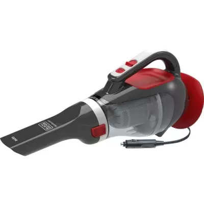 Aspirateur à main pour voiture BLACK & DECKER ADV1200-XJ - 12V - Rouge / Gris