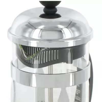 Cafetière à piston BODUM CHAMBORD, 8 tasses, inox - 1.0L