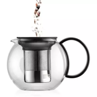 Théière a piston BODUM - ASSAM 1.0L - design pratique