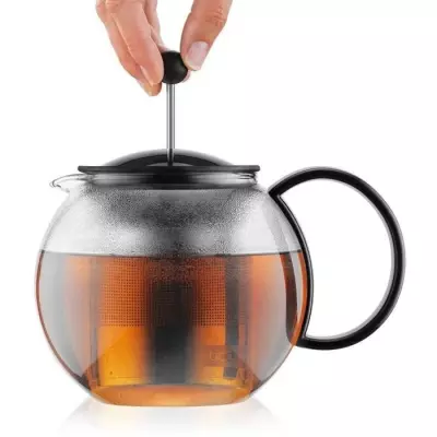 Théière a piston BODUM - ASSAM 1.0L - design pratique