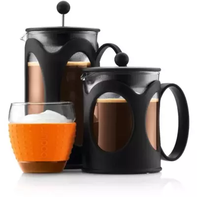 Cafetière à piston BODUM KENYA - 8 tasses, 1.0 l