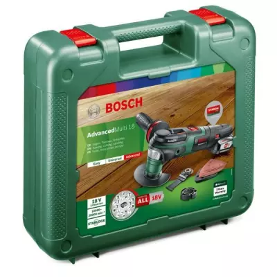 Outil multifonctions Bosch AdvancedMulti 18 avec accessoires