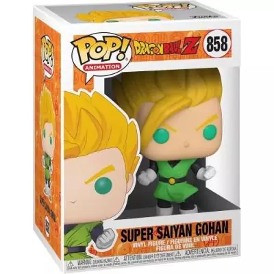 Figurine Funko Pop! Dragon Ball Z – Super Saiyan Gohan 858, le héros en action