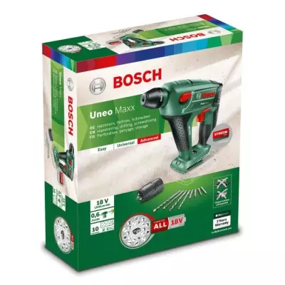 Perforateur sans fil Bosch Uneo Maxx - 18V - Compact et Puissant