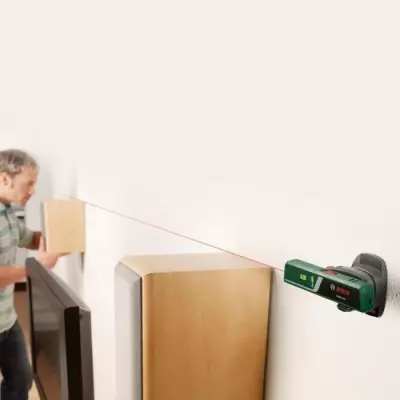 Niveau laser EasyLevel de Bosch avec point laser - Alignement flexible