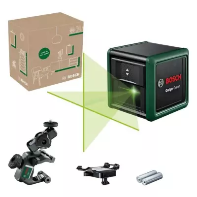 Niveau laser Bosch Quigo Green - Pratique et polyvalent